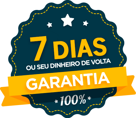 Garantia de 7 dias — 100% do dinheiro de volta