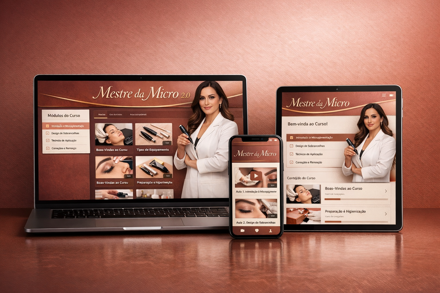 Mestre da Micropigmentação 2.0 — Visão geral do curso